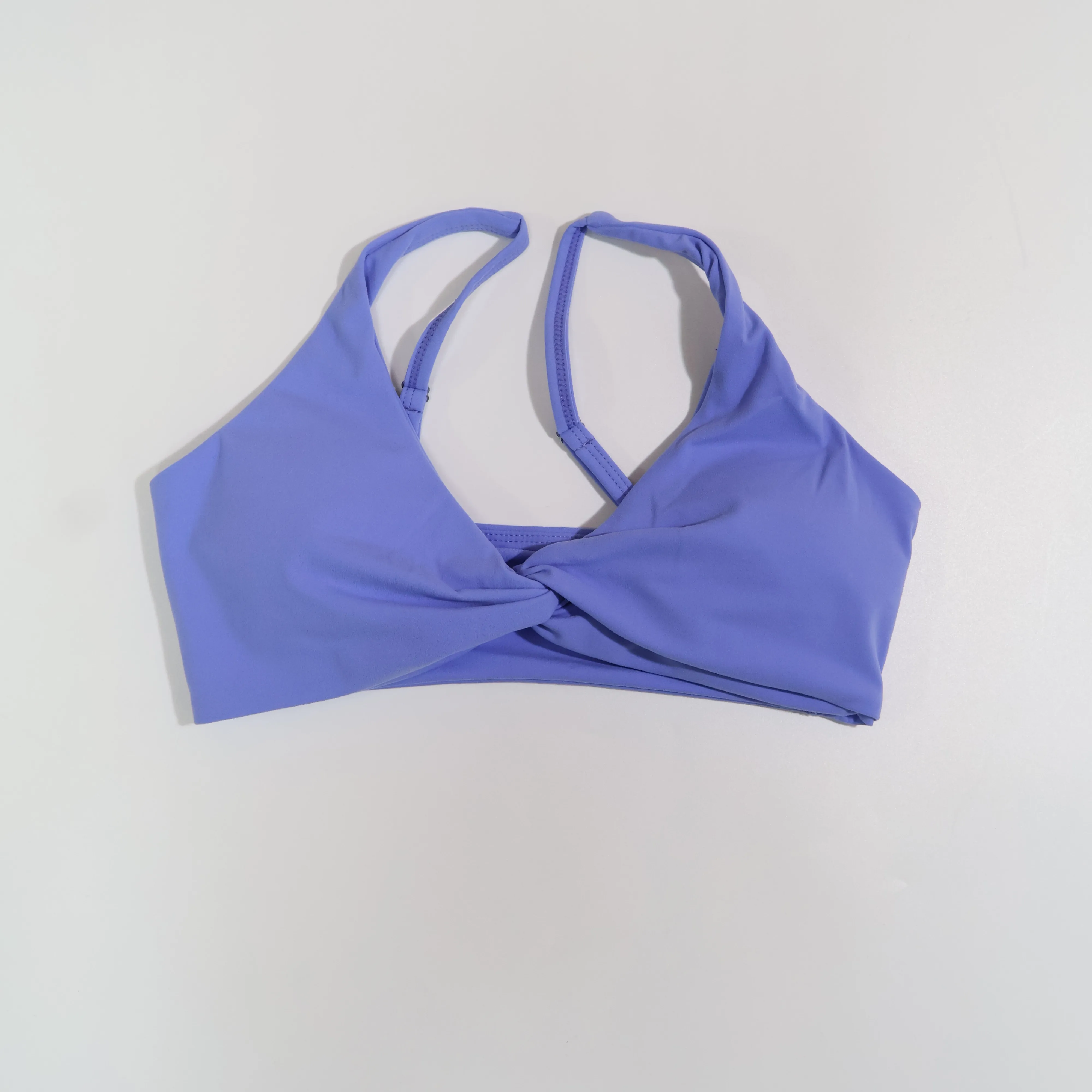 Ctenkevet Women's Ultra Soft Push-Up Sports Bra Summer New Breathable Yoga Workout Top Backless Fitness Crop Gym Underwear