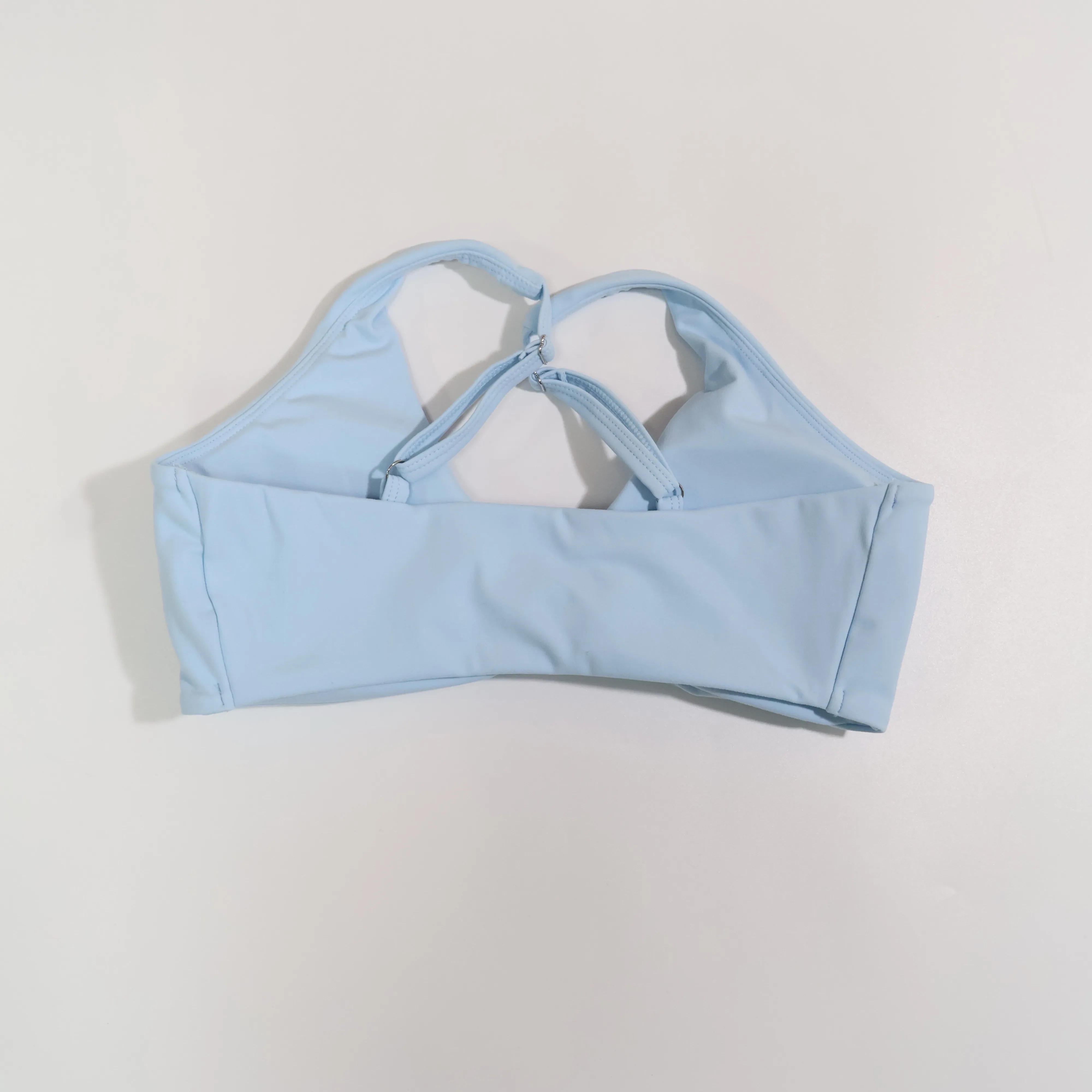 Ctenkevet Women's Ultra Soft Push-Up Sports Bra Summer New Breathable Yoga Workout Top Backless Fitness Crop Gym Underwear