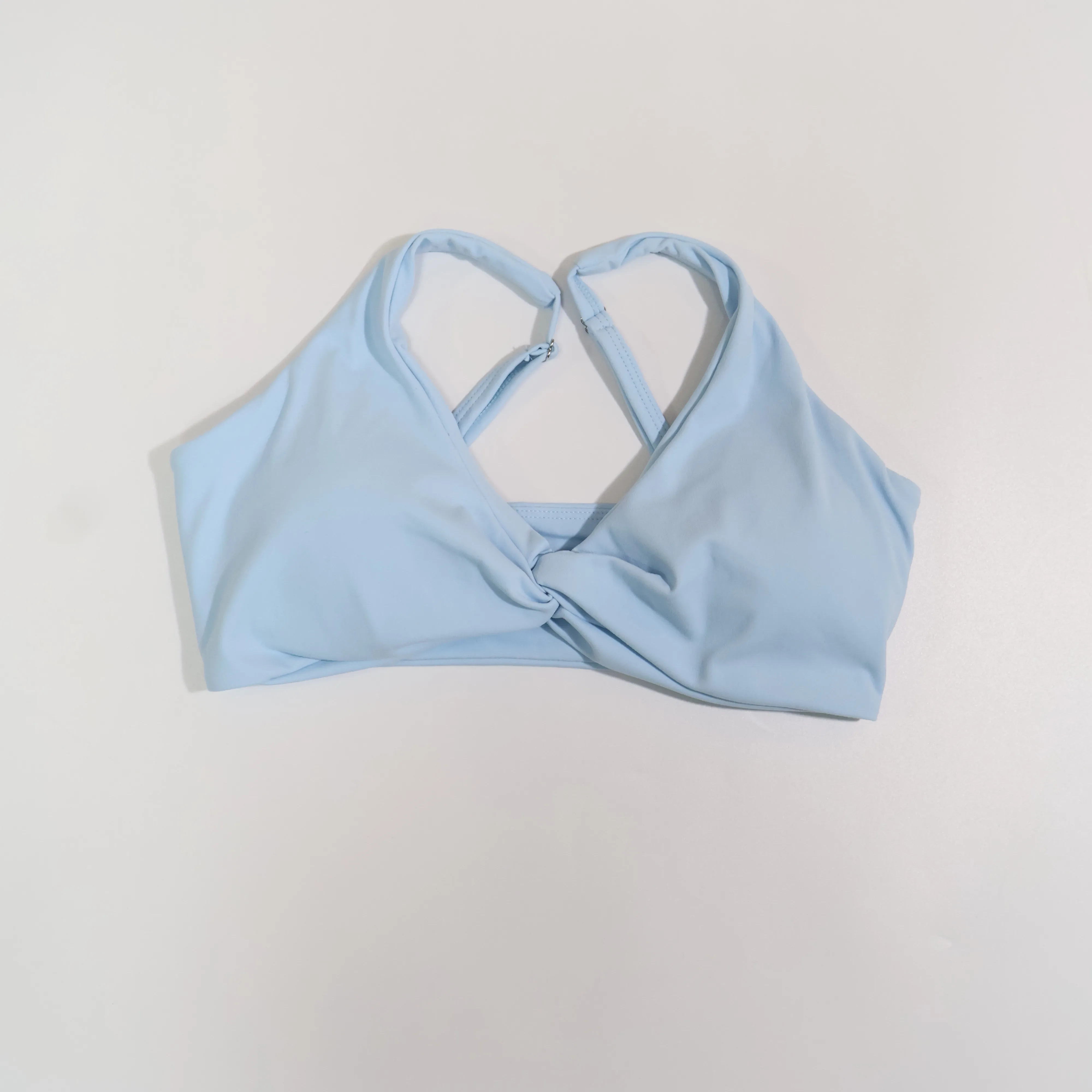 Ctenkevet Women's Ultra Soft Push-Up Sports Bra Summer New Breathable Yoga Workout Top Backless Fitness Crop Gym Underwear