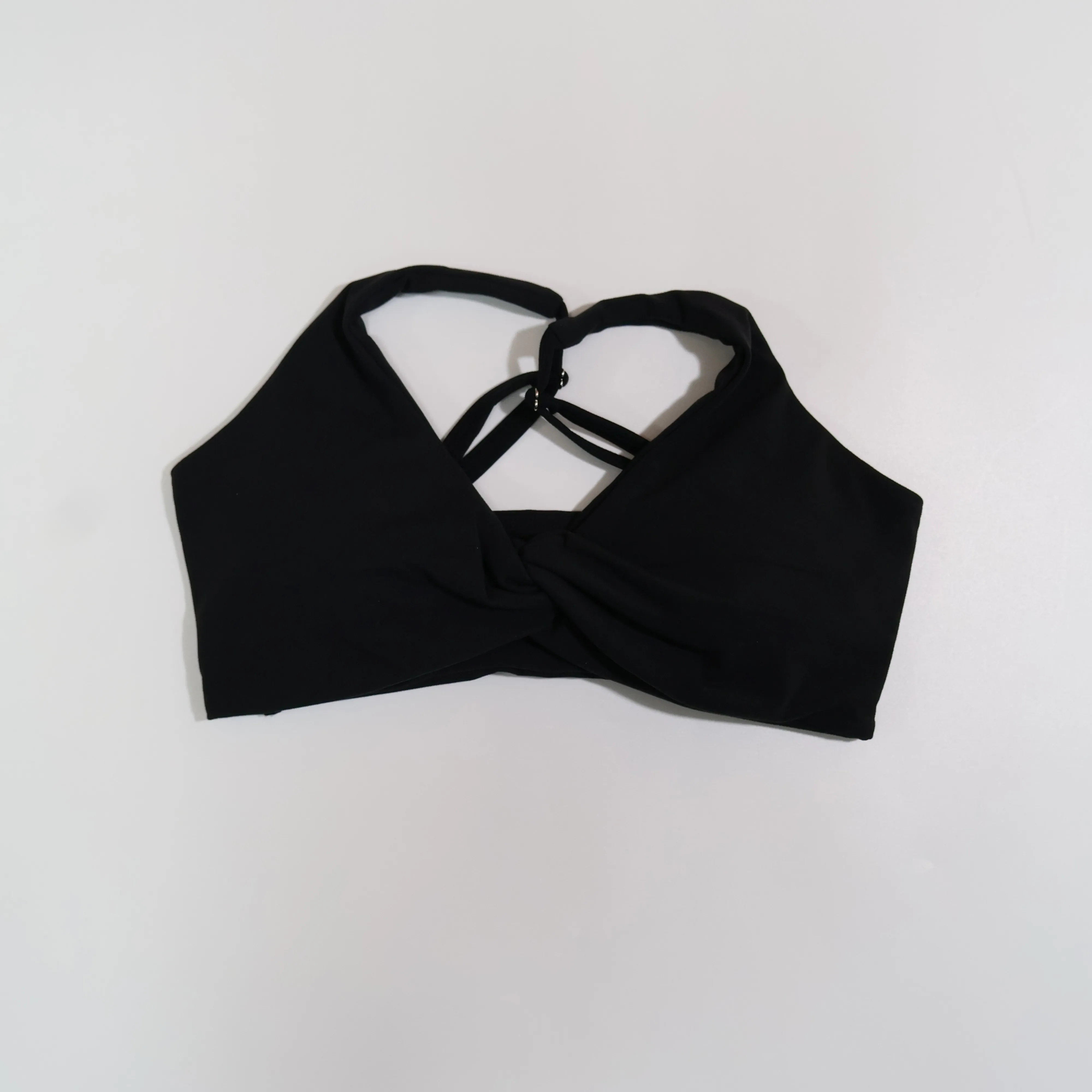 Ctenkevet Women's Ultra Soft Push-Up Sports Bra Summer New Breathable Yoga Workout Top Backless Fitness Crop Gym Underwear