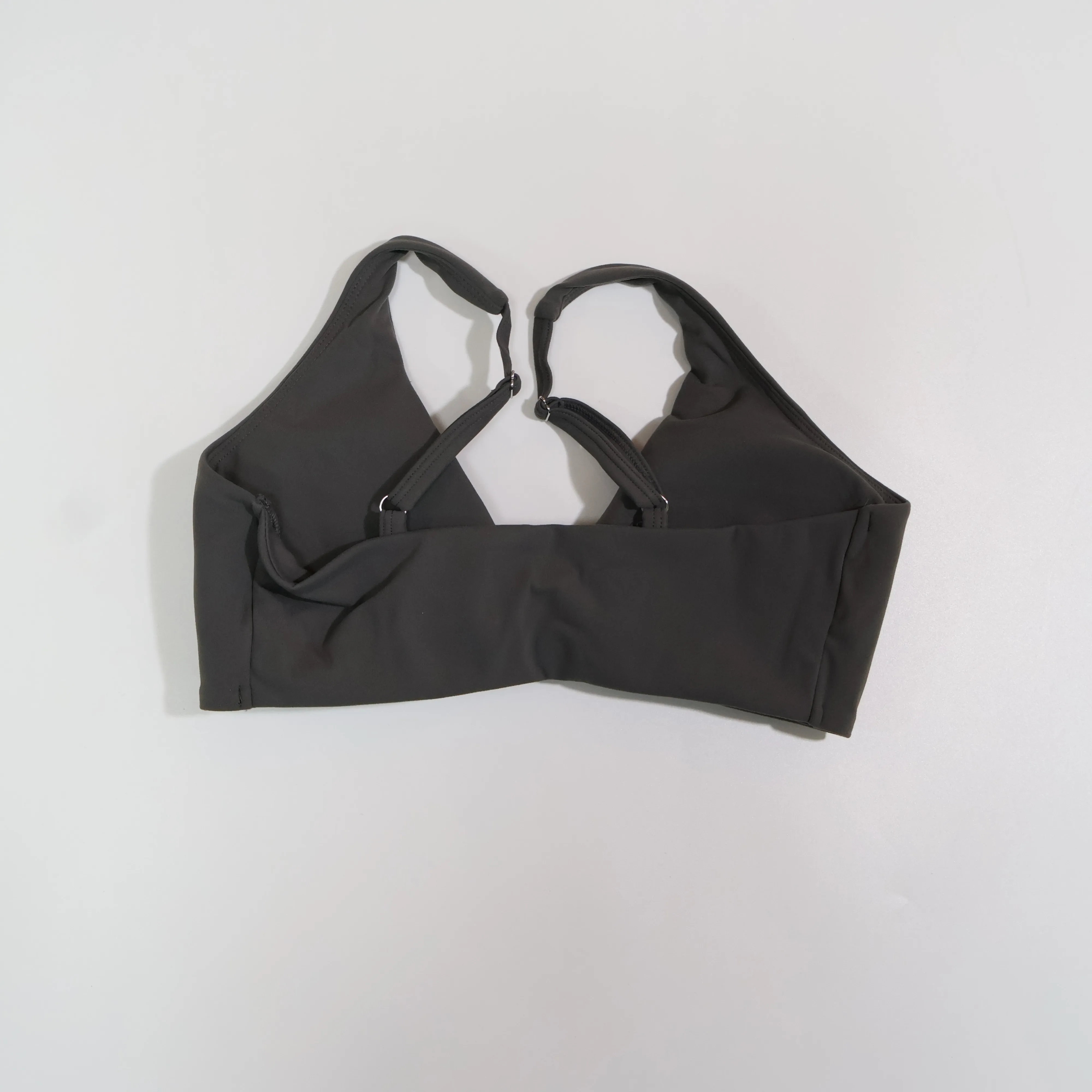 Ctenkevet Women's Ultra Soft Push-Up Sports Bra Summer New Breathable Yoga Workout Top Backless Fitness Crop Gym Underwear