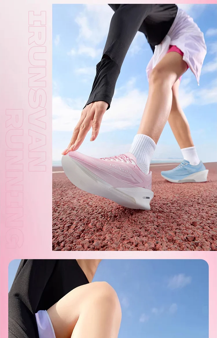 IRUNSVAN Fei Ran 3.0 Air Cushion Running Shoes Shock Absorption Sports Shoes Ultra Light Soft Sole Unisex Shoes