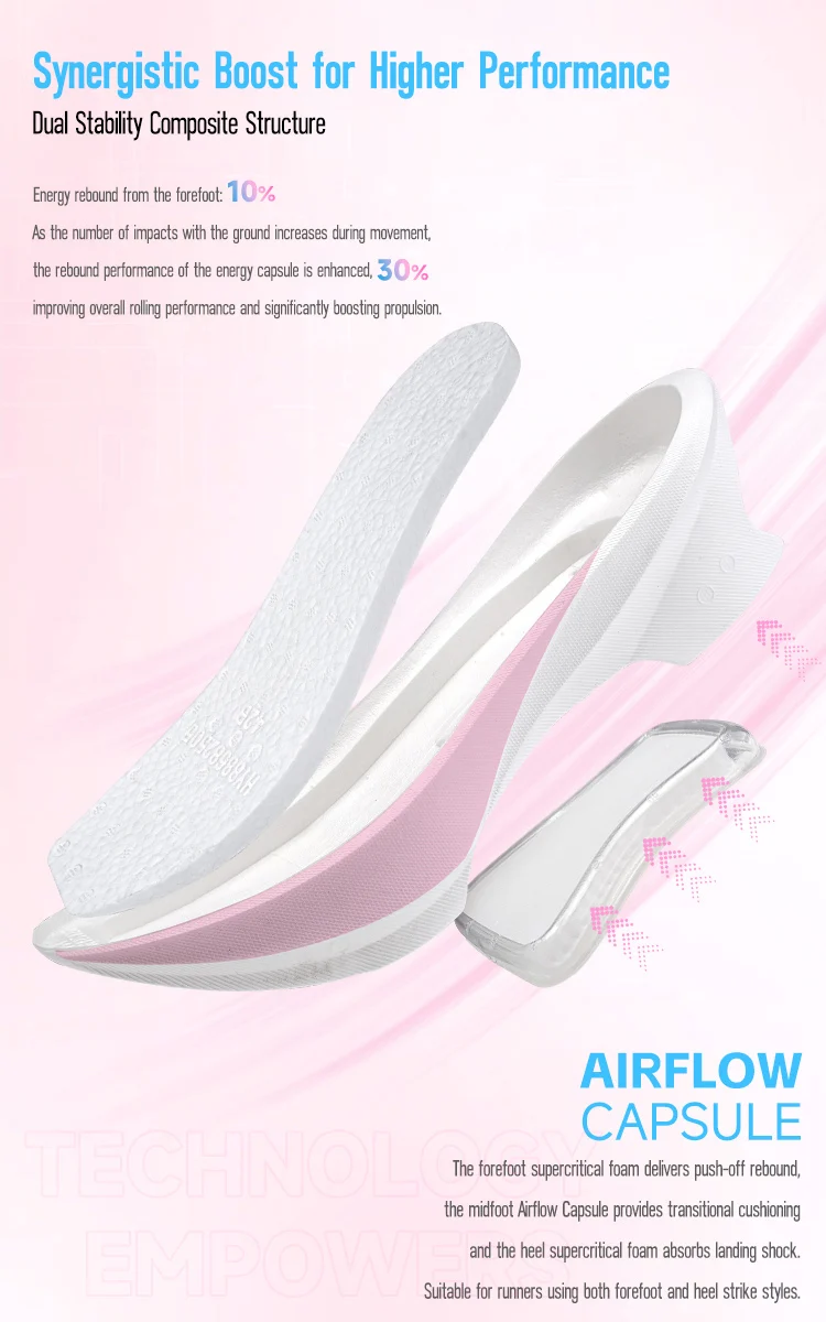 IRUNSVAN Fei Ran 3.0 Air Cushion Running Shoes Shock Absorption Sports Shoes Ultra Light Soft Sole Unisex Shoes