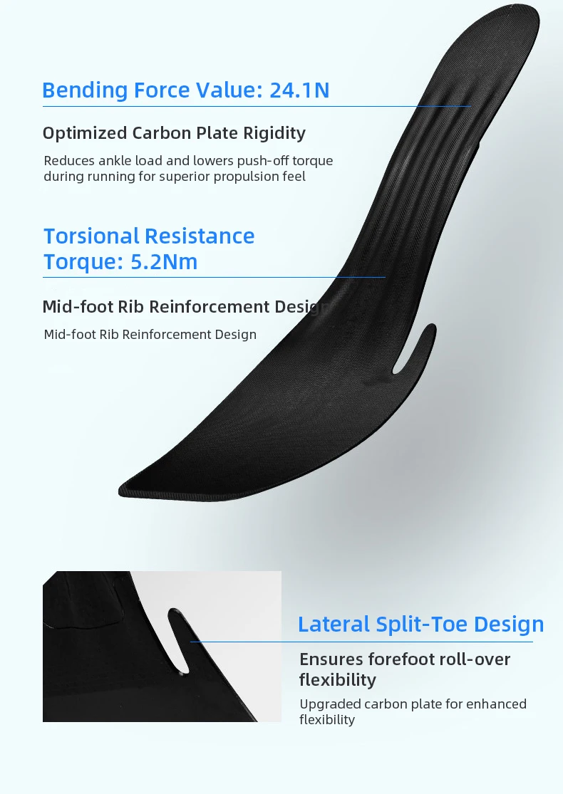 QIAODAN Feiying GT Men Shoes Carbon Plate Marathon Racing Shoes Lightweight Breathable Professional Running Sneaker QDB023262260
