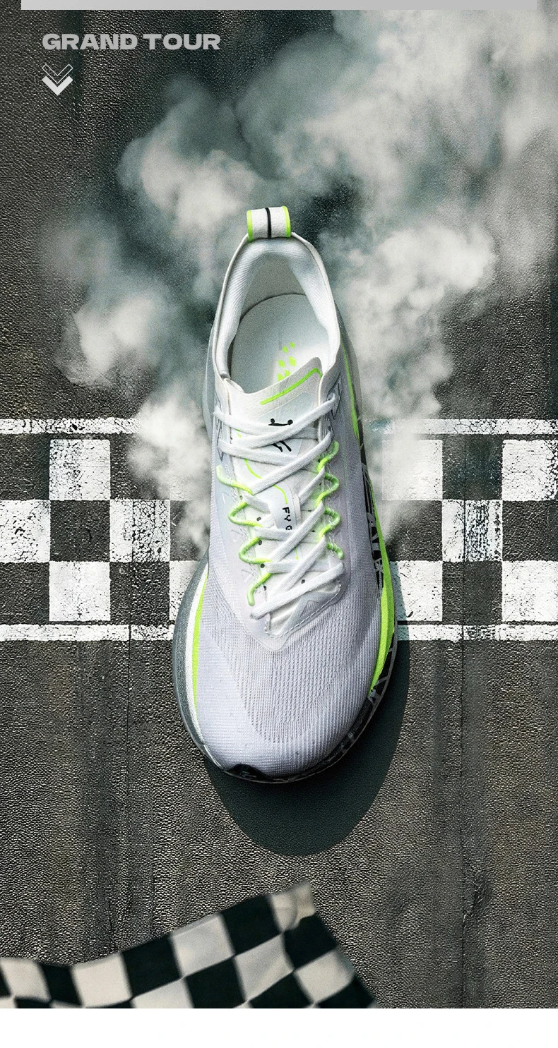 QIAODAN Feiying GT Men Shoes Carbon Plate Marathon Racing Shoes Lightweight Breathable Professional Running Sneaker QDB023262260