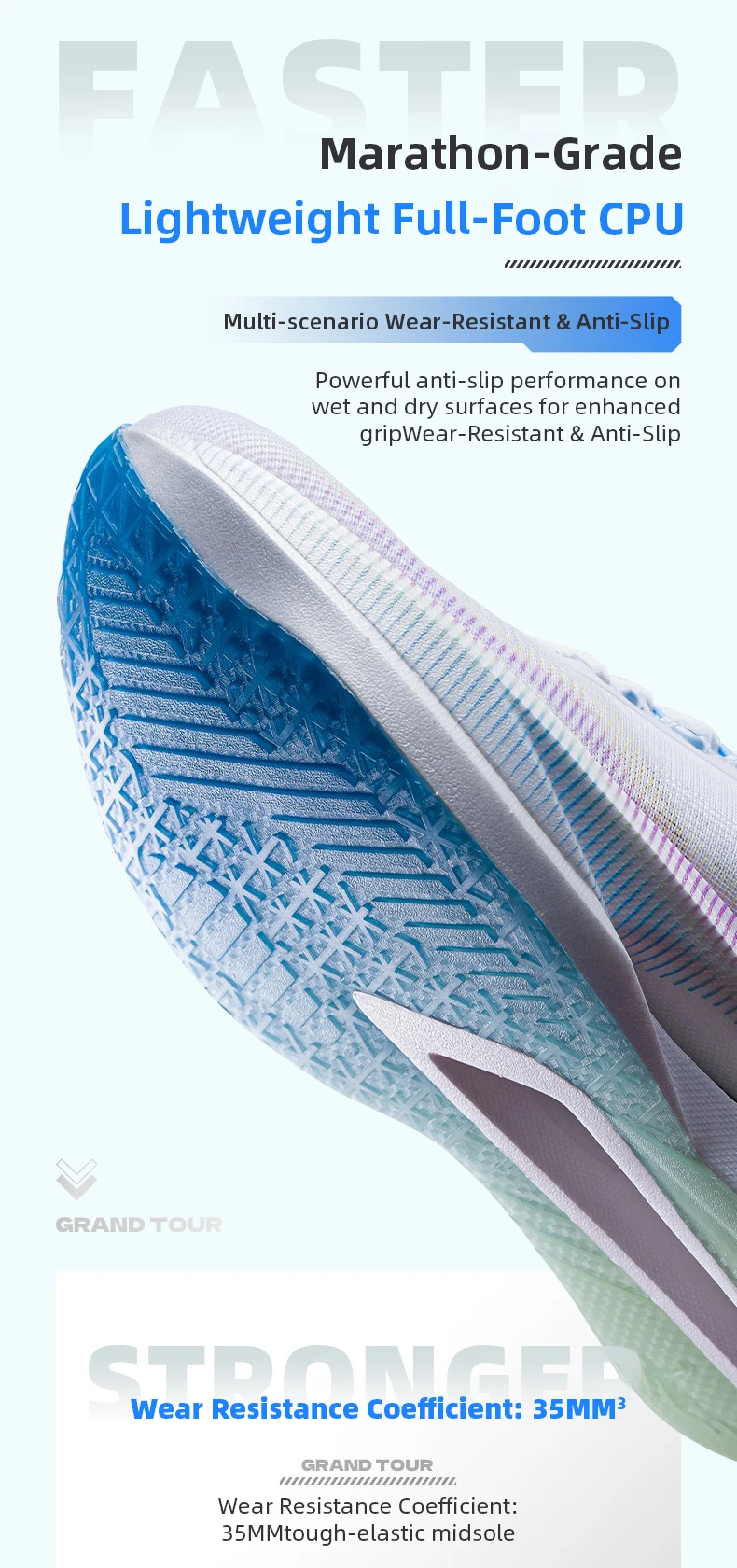 QIAODAN Feiying GT Men Shoes Carbon Plate Marathon Racing Shoes Lightweight Breathable Professional Running Sneaker QDB023262260