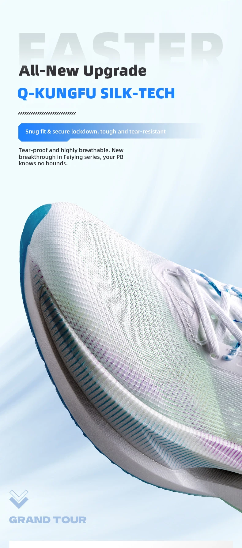QIAODAN Feiying GT Men Shoes Carbon Plate Marathon Racing Shoes Lightweight Breathable Professional Running Sneaker QDB023262260