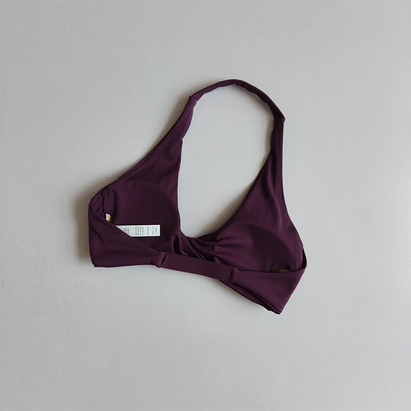 Sports Bra Women's Halter Neck Beautiful Back Push-up Chest-revealing Pilates Vest Training Yoga Wear Gym Running Fitness Bras