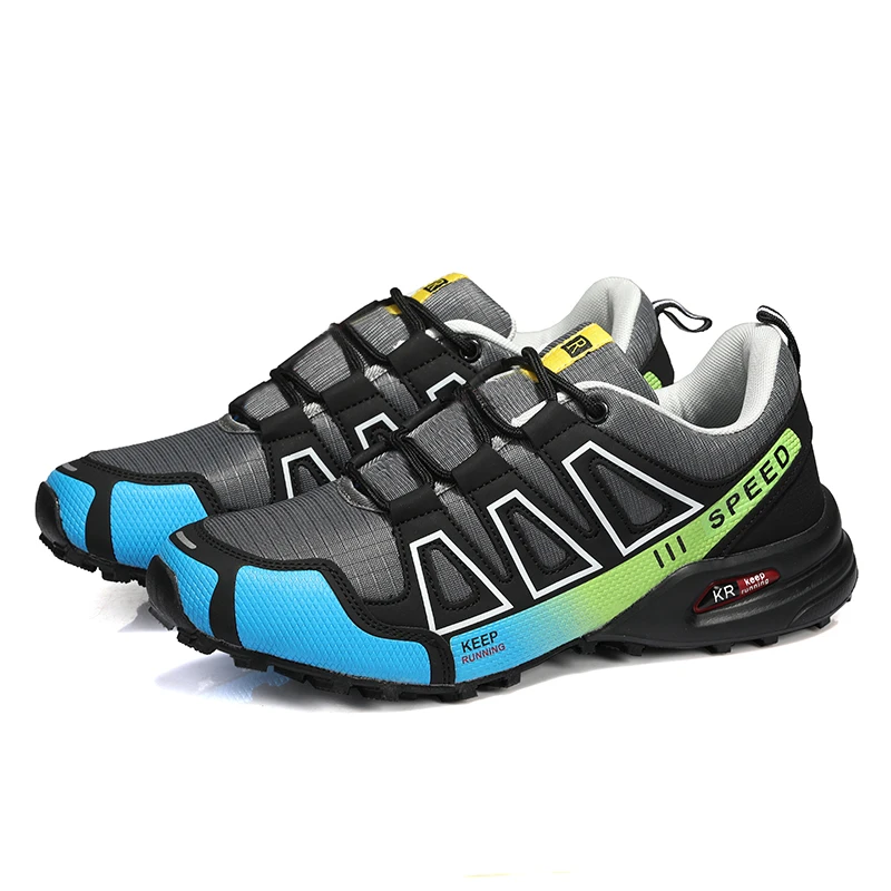 Men Hiking Shoes Outdoor Rubber Non-Slip Outdoor Trainers Comfortable Hiking Travel Sports Shoes Tactical Women's Training Shoes