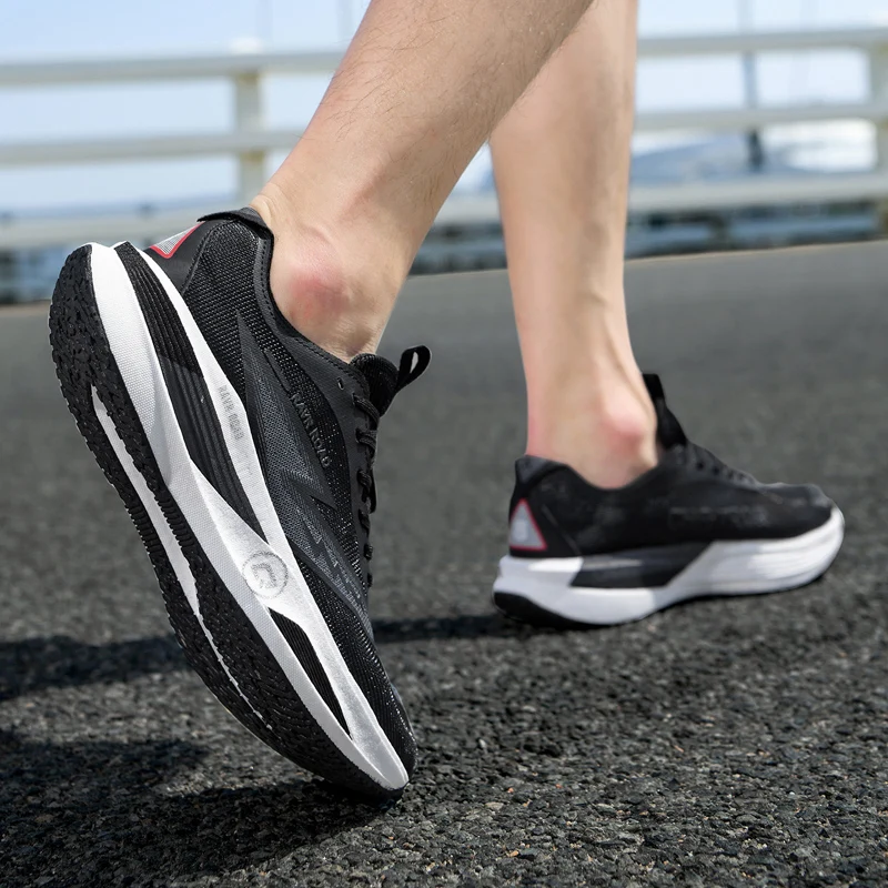Men's Sports Shoes Sneakers Carbon Plate Running Male Jogging Marathon Racing Shock-absorbing Athletics Training Shoes for Women