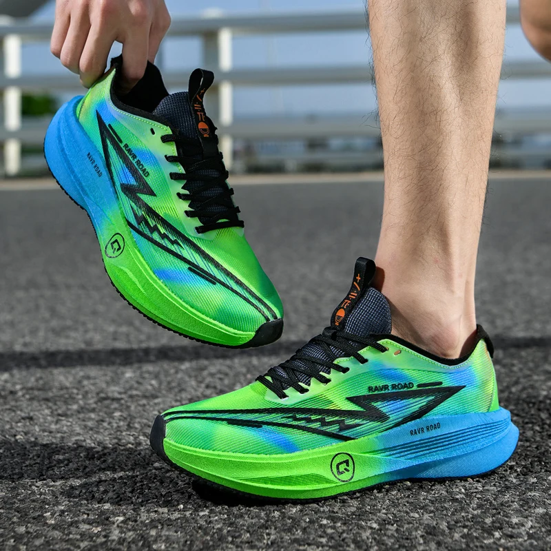 Men's Sports Shoes Sneakers Carbon Plate Running Male Jogging Marathon Racing Shock-absorbing Athletics Training Shoes for Women