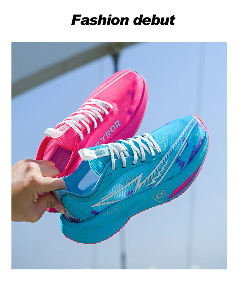 Men's Sports Shoes Sneakers Carbon Plate Running Male Jogging Marathon Racing Shock-absorbing Athletics Training Shoes for Women