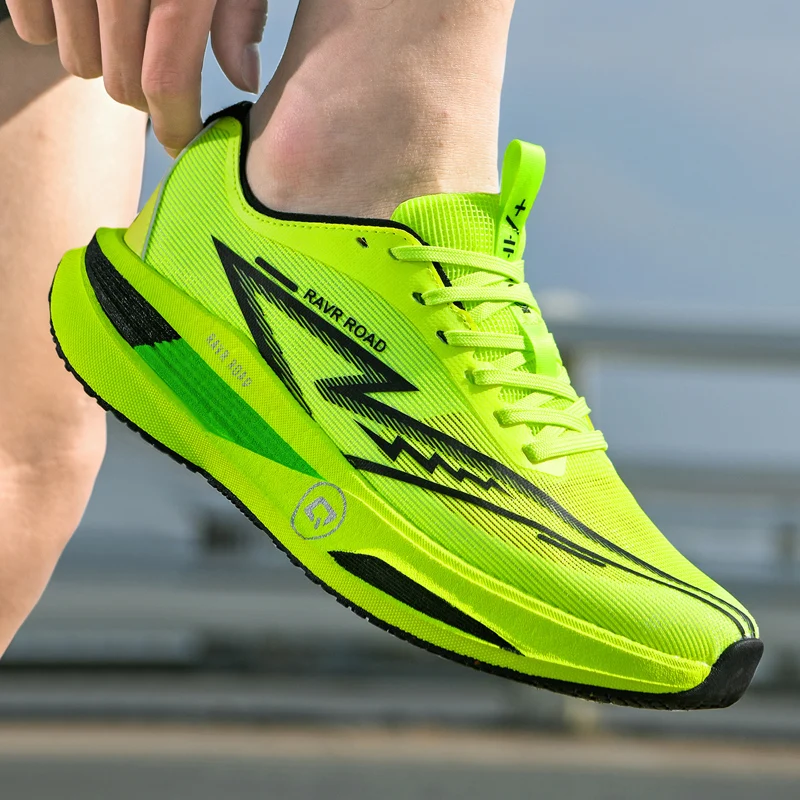 Men's Sports Shoes Sneakers Carbon Plate Running Male Jogging Marathon Racing Shock-absorbing Athletics Training Shoes for Women