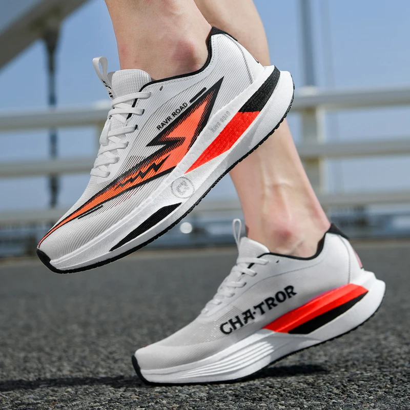 Men's Sports Shoes Sneakers Carbon Plate Running Male Jogging Marathon Racing Shock-absorbing Athletics Training Shoes for Women