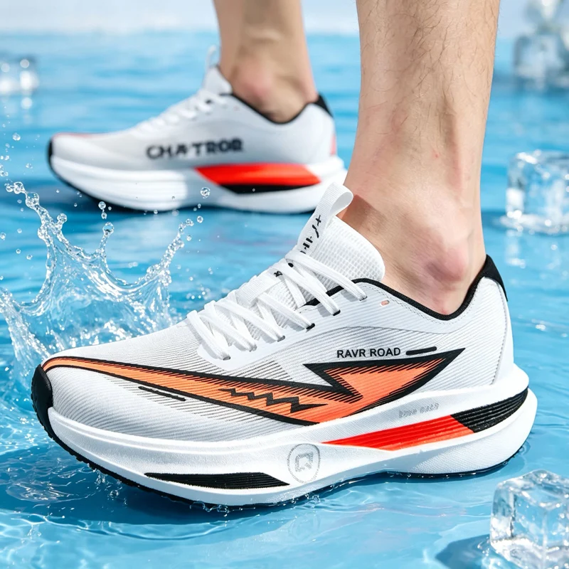 Men's Sports Shoes Sneakers Carbon Plate Running Male Jogging Marathon Racing Shock-absorbing Athletics Training Shoes for Women