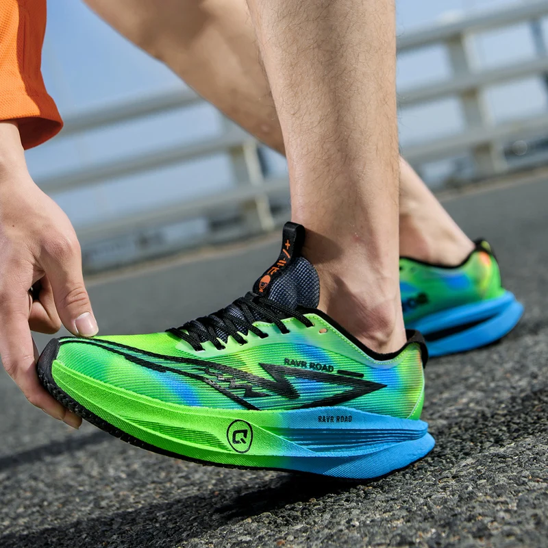 Men's Sports Shoes Sneakers Carbon Plate Running Male Jogging Marathon Racing Shock-absorbing Athletics Training Shoes for Women