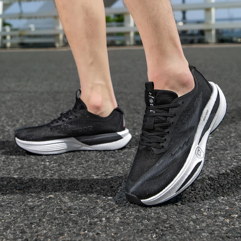 Men's Sports Shoes Sneakers Carbon Plate Running Male Jogging Marathon Racing Shock-absorbing Athletics Training Shoes for Women