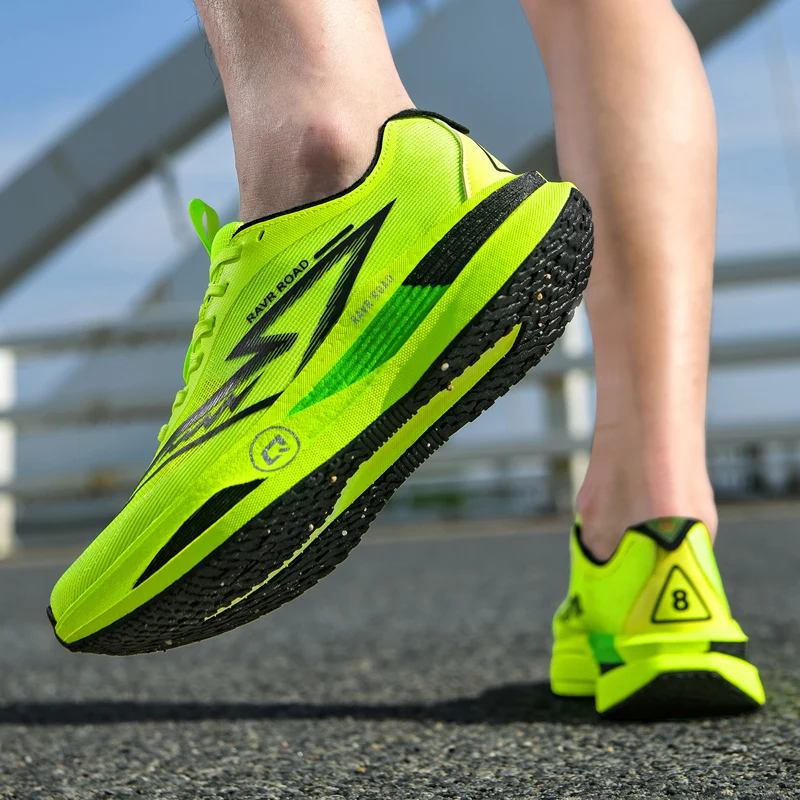 Men's Sports Shoes Sneakers Carbon Plate Running Male Jogging Marathon Racing Shock-absorbing Athletics Training Shoes for Women