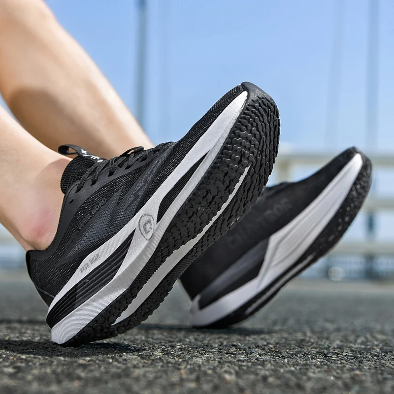 Men's Sports Shoes Sneakers Carbon Plate Running Male Jogging Marathon Racing Shock-absorbing Athletics Training Shoes for Women