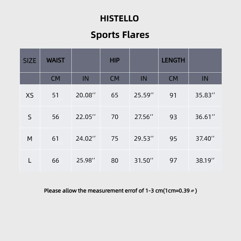 HISTELLO Yoga Flare Pants Low Waist Seamless Scrunch Butt Lifting Tummy Control Workout Gym Sports Bell Bottom Leggings