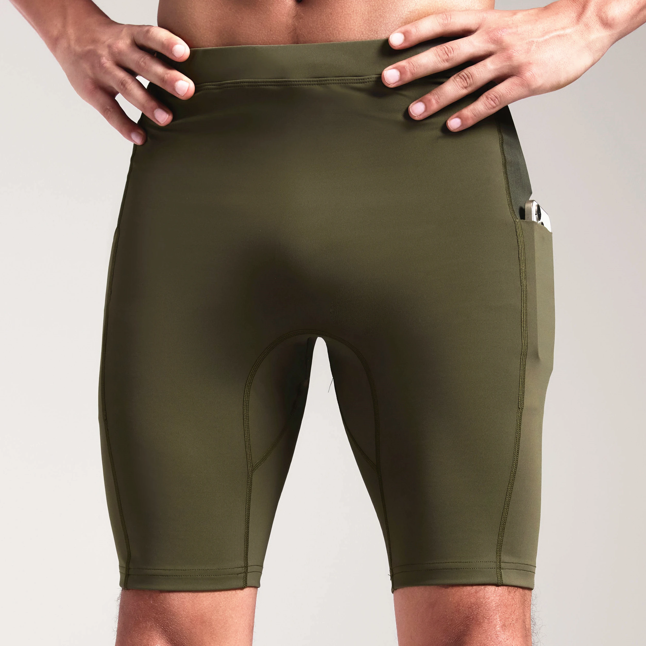 Mens Womens Running Shorts 5 Pockets Marathon Outdoor Sport Hiking Yoga Training Exercise Fitness Shorts Breathable Quick Drying