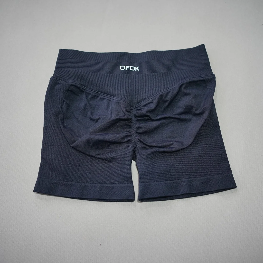 DFDK 2026 New Women High Waist Scrunch Butt Shorts Push Up Hip Lifting Squat Proof Gym Workout Running Sports Yoga Short Pants