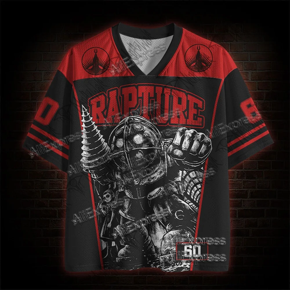 (ZZ) New Dark Series, Street Trendy Quick Drying Mesh Jersey, Sports Breathable Adult V-neck T-shirt, Handsome and Comfortable