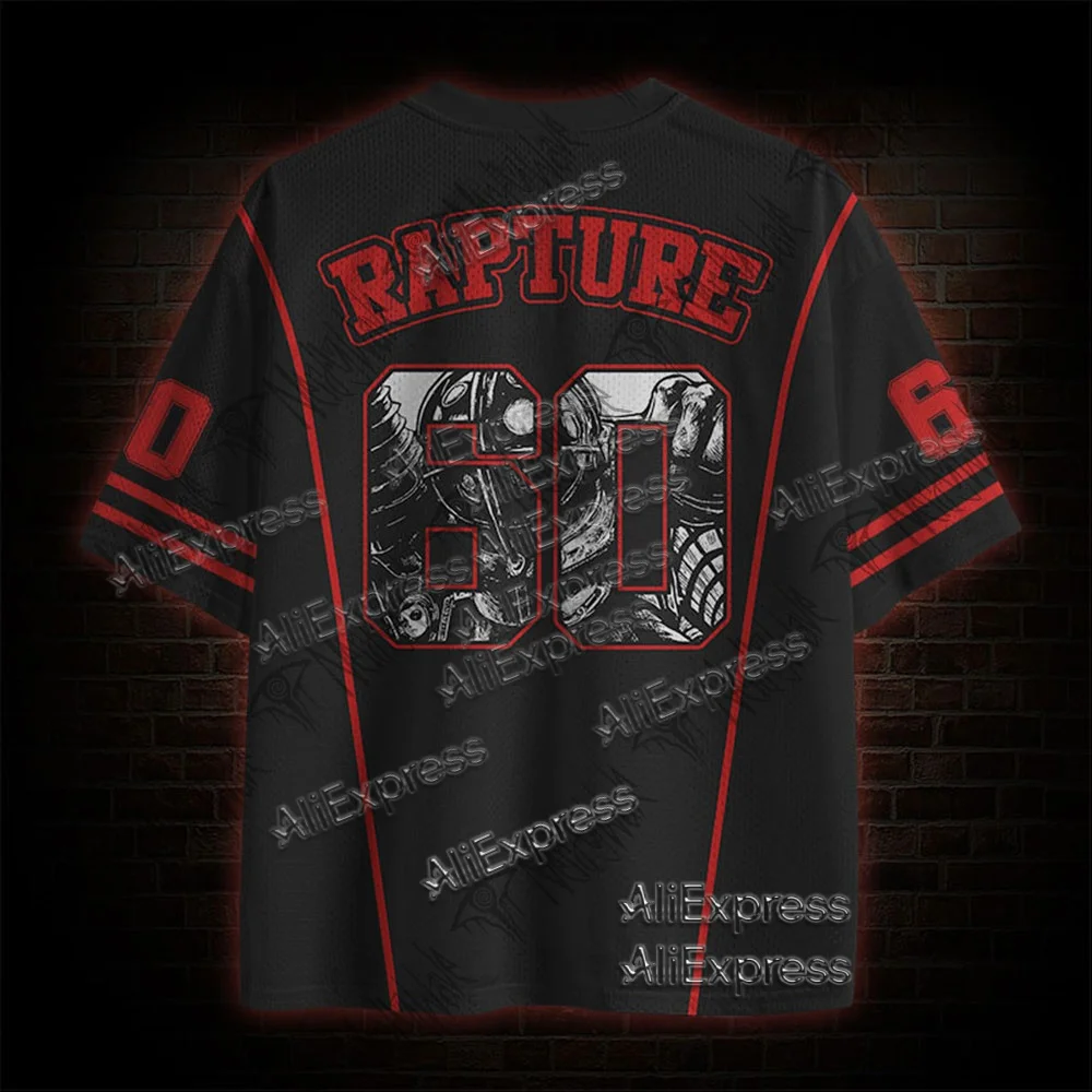(ZZ) New Dark Series, Street Trendy Quick Drying Mesh Jersey, Sports Breathable Adult V-neck T-shirt, Handsome and Comfortable