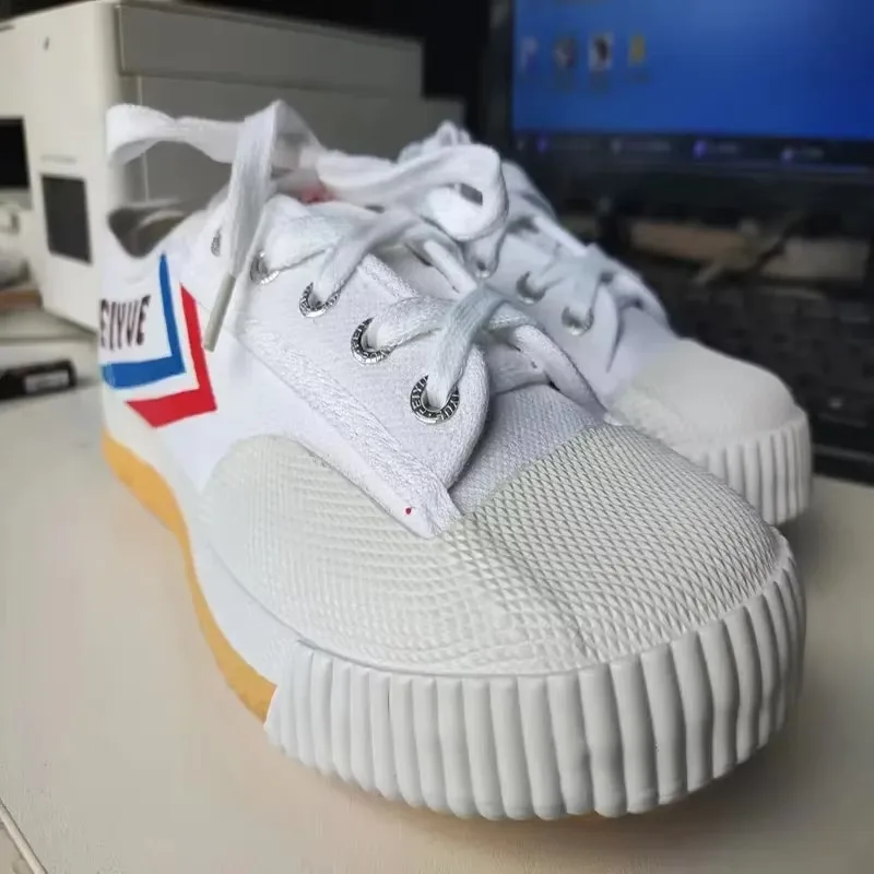 Dafu Shoes Kungfu  Parkour Original White Shoes 8501