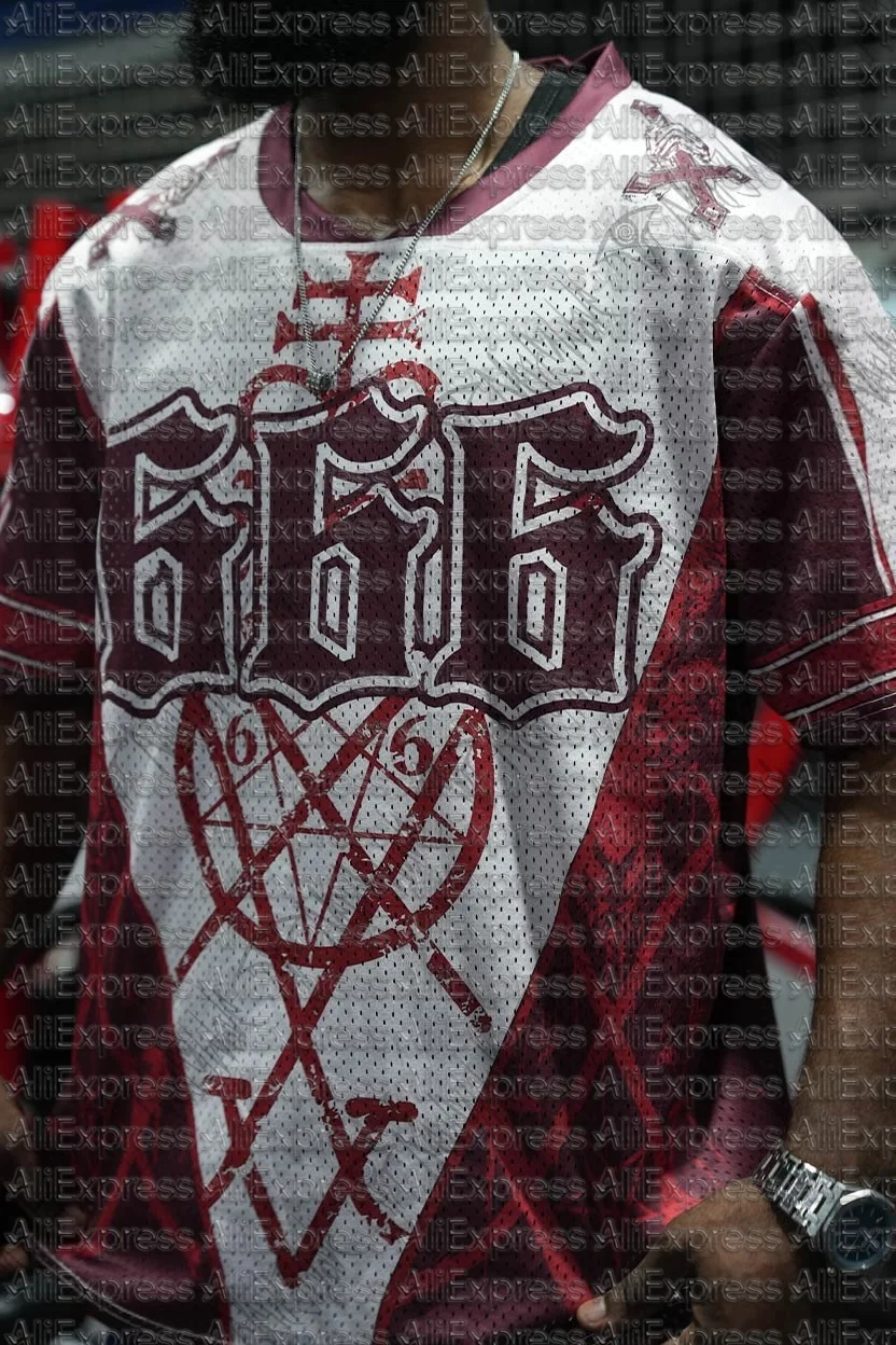 2026 New Movie Sports Fashion Adult and Children's Short Sleeve V-neck Street Eye Clothing Gothic Style Horror Fans Gift