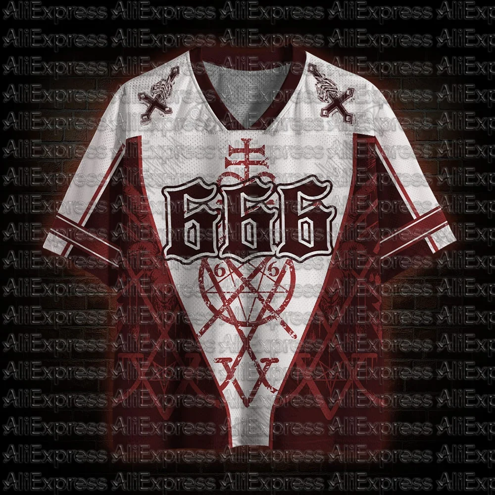 2026 New Movie Sports Fashion Adult and Children's Short Sleeve V-neck Street Eye Clothing Gothic Style Horror Fans Gift
