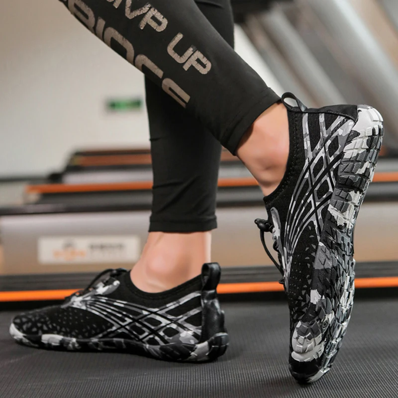Quick-drying Indoor Fitness Outdoor Women's Water Shoes Swimming Barefoot Five Fingers Aqua Shoes Beach Seaside Light Sneakers