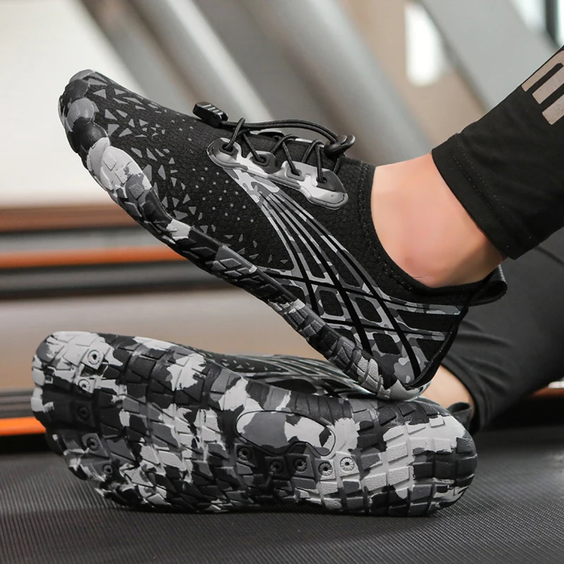 Quick-drying Indoor Fitness Outdoor Women's Water Shoes Swimming Barefoot Five Fingers Aqua Shoes Beach Seaside Light Sneakers