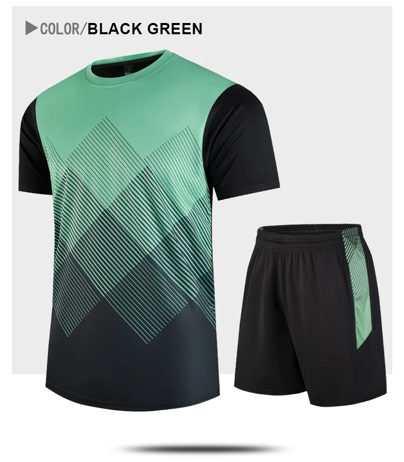 CHRLCK Fitness Clothes Ice Silk Quick Drying T-shirt Suits Unisex Short Sleeve Running Sportswear Tracksuit Gym Training Sets