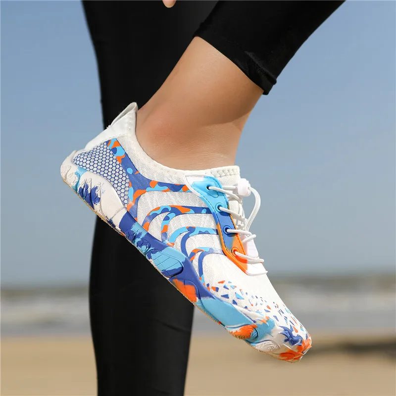 Unisex Quick-Drying Barefoot Water Shoes, Non-Slip, Breathable, Lightweight, Suitable for Swimming, Diving, Surfing, Beach, Yoga, Fitness, and River Tracing