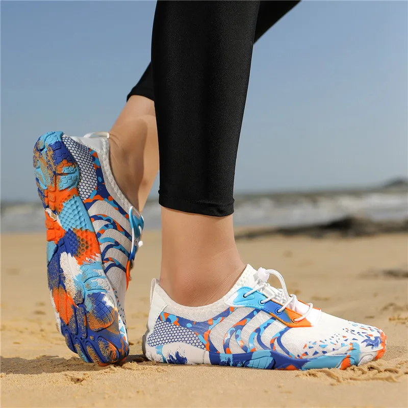 Unisex Quick-Drying Barefoot Water Shoes, Non-Slip, Breathable, Lightweight, Suitable for Swimming, Diving, Surfing, Beach, Yoga, Fitness, and River Tracing