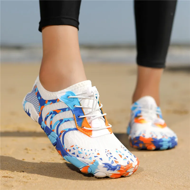 Unisex Quick-Drying Barefoot Water Shoes, Non-Slip, Breathable, Lightweight, Suitable for Swimming, Diving, Surfing, Beach, Yoga, Fitness, and River Tracing