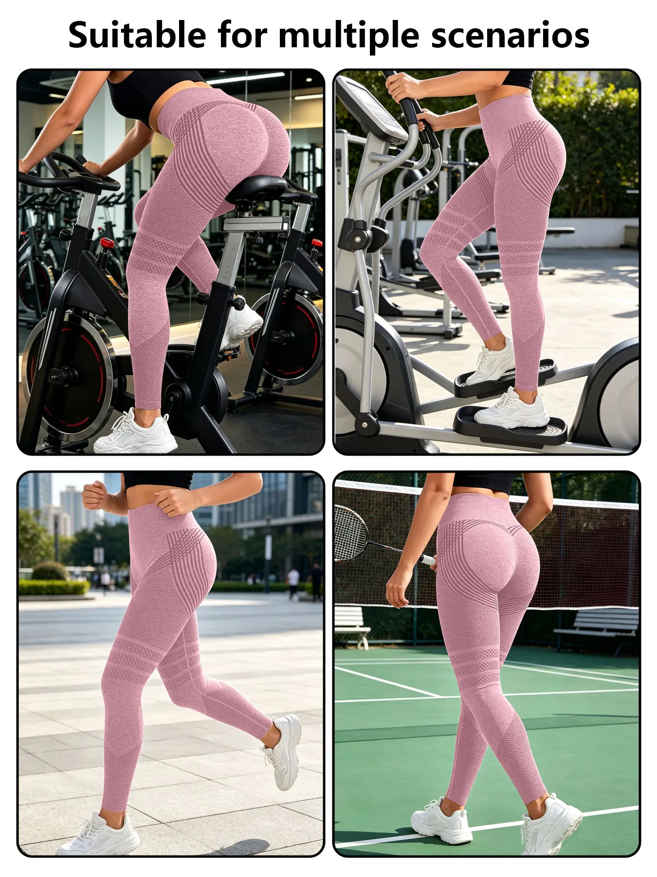 CZGUKEWomen's Cellulite 3D Leggings High Waisted Butt Lifting Tummy Training Control Anti Cellulite Legging for Gym Workout Yoga