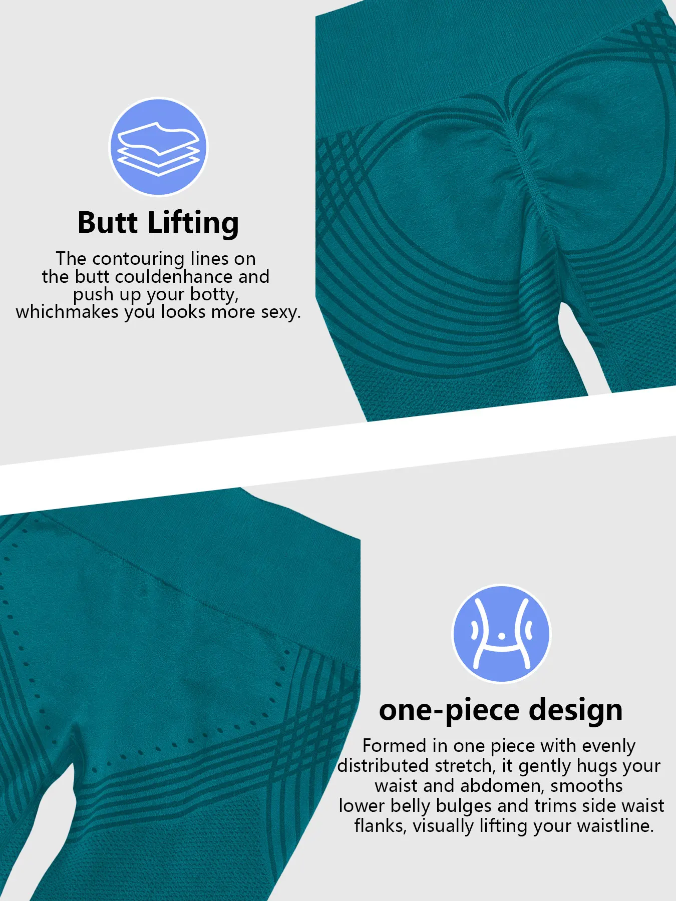CZGUKEWomen's Cellulite 3D Leggings High Waisted Butt Lifting Tummy Training Control Anti Cellulite Legging for Gym Workout Yoga