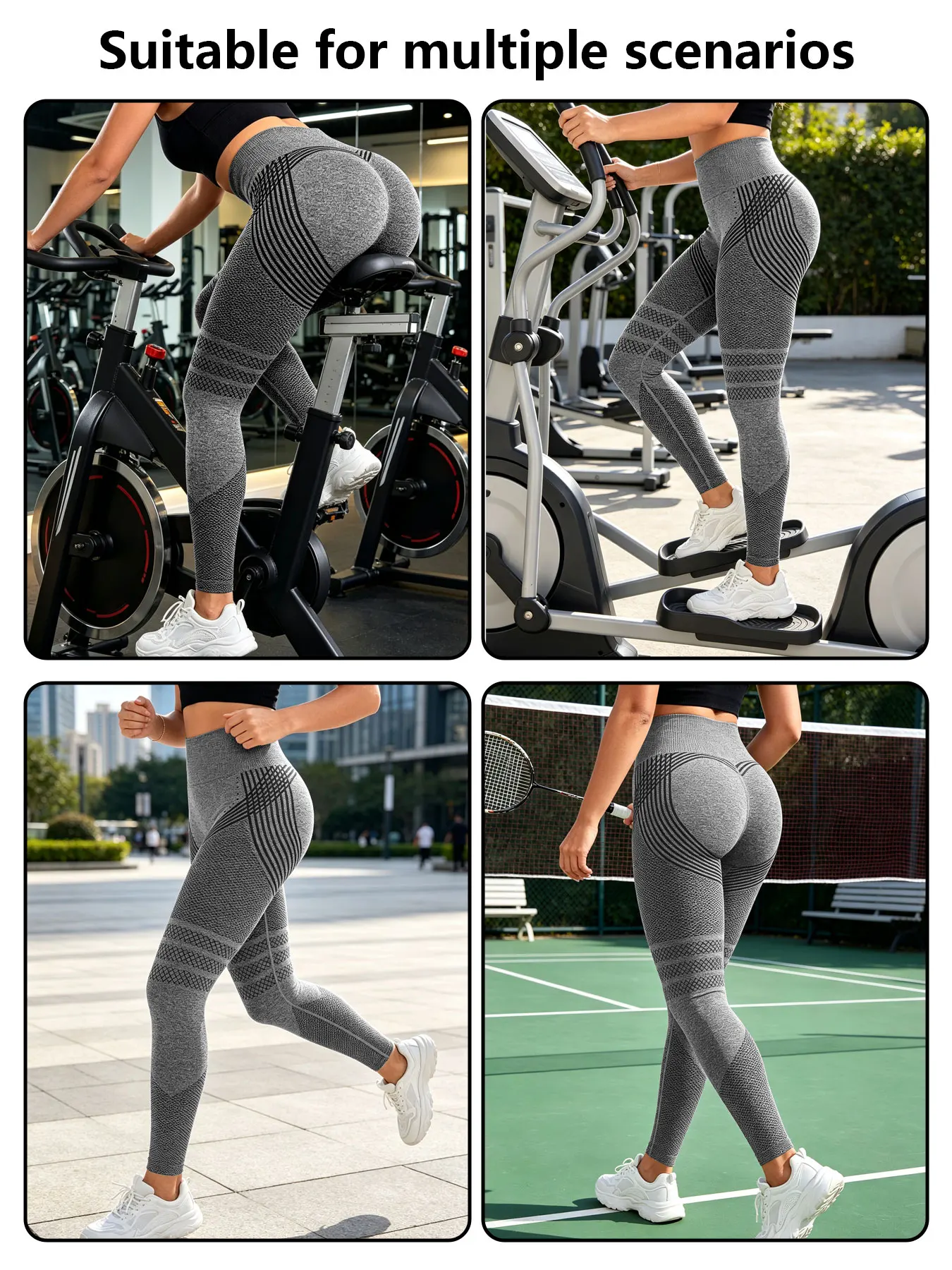 CZGUKEWomen's Cellulite 3D Leggings High Waisted Butt Lifting Tummy Training Control Anti Cellulite Legging for Gym Workout Yoga