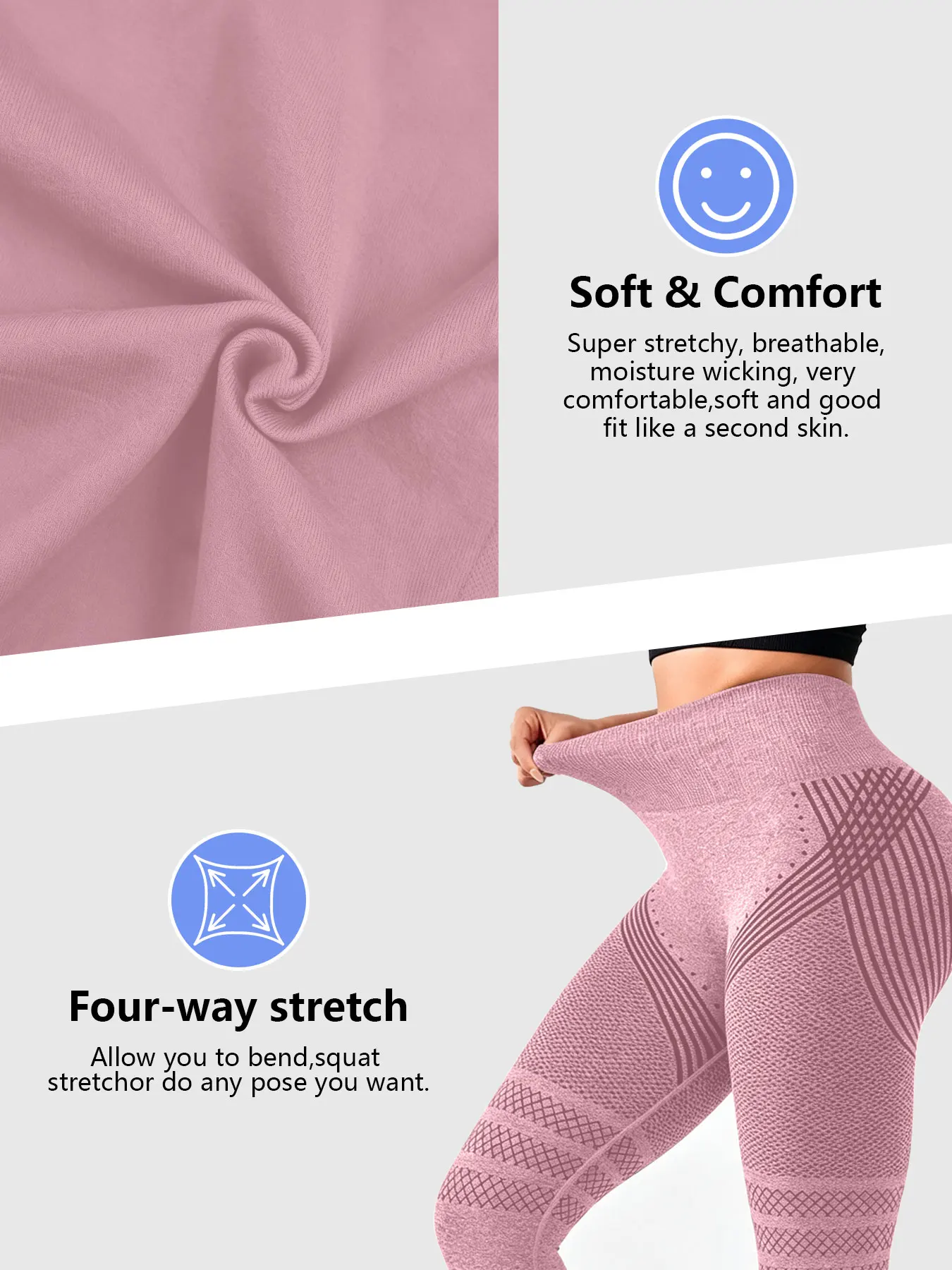 CZGUKEWomen's Cellulite 3D Leggings High Waisted Butt Lifting Tummy Training Control Anti Cellulite Legging for Gym Workout Yoga