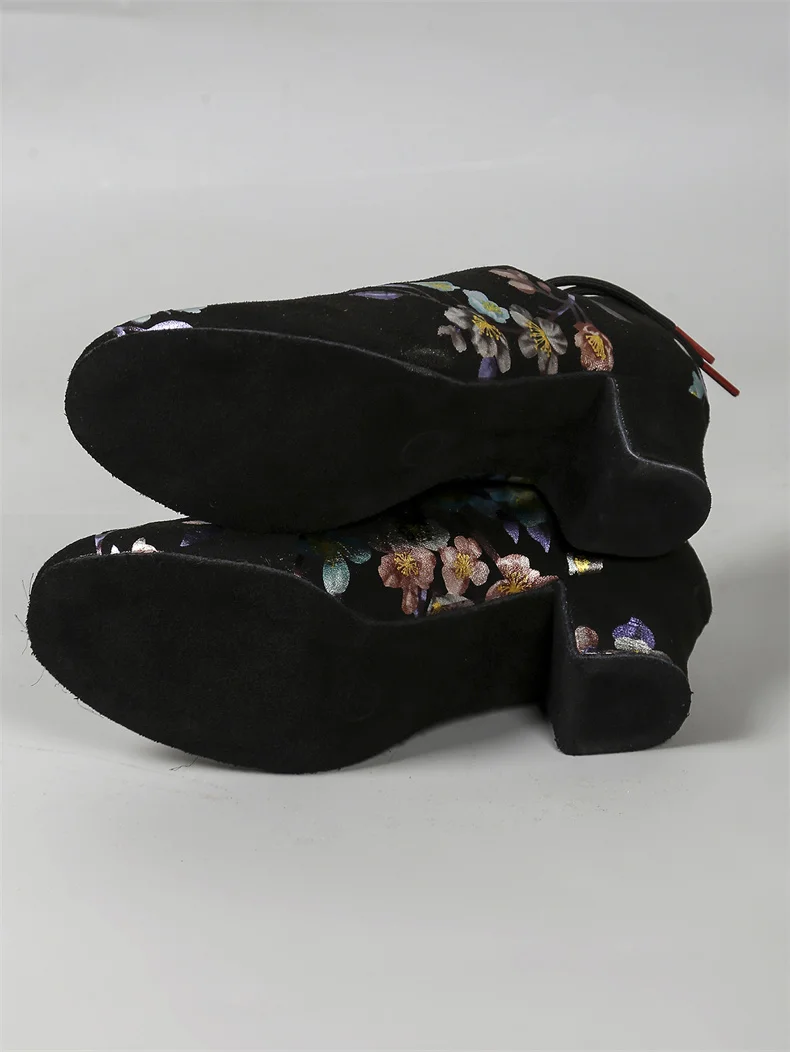 Print High Heel Dance Shoes Sneakers For Women Ballroom Latin Dance Shoes Adult Close Toe Teacher Training Shoes Oxford Sneakers