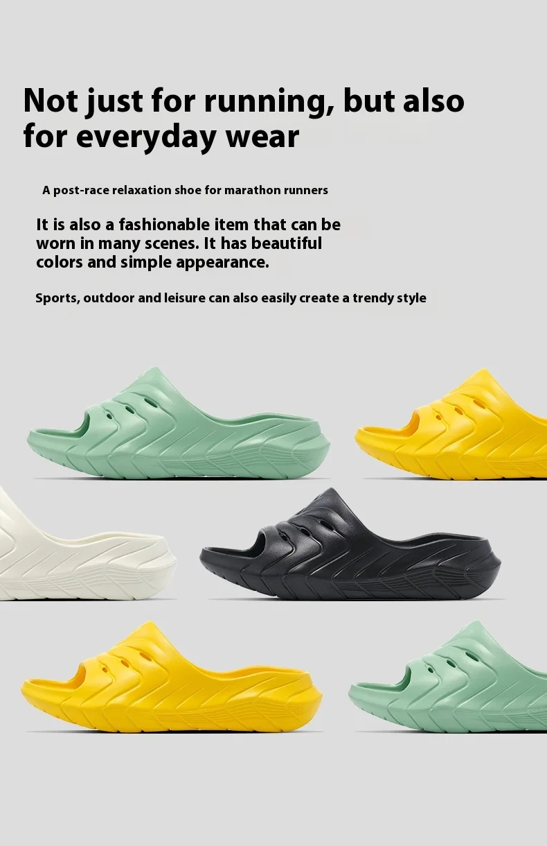 BMAI Fashion Flat Sandals Men Luxury Designer Sandals for Women Quick-drying Outdoor Black Summer Breathable Beach Sneakers Man