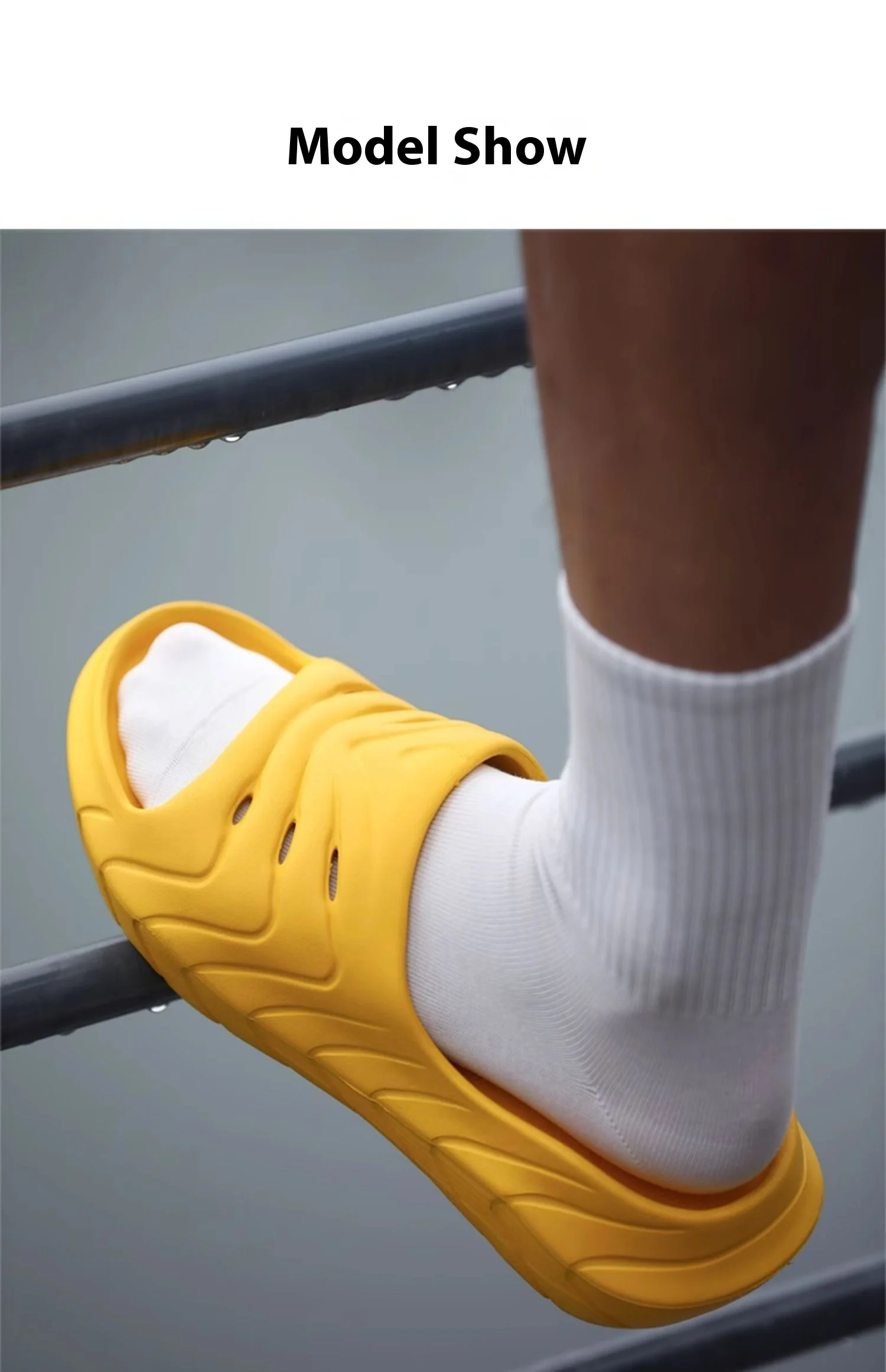 BMAI Fashion Flat Sandals Men Luxury Designer Sandals for Women Quick-drying Outdoor Black Summer Breathable Beach Sneakers Man