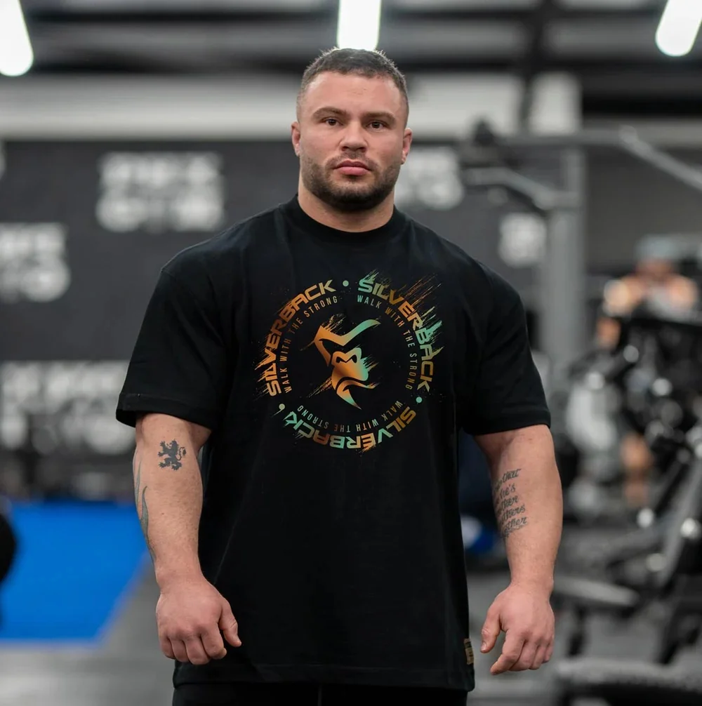 Muscle Fitness T-shirt Summer Men's Athleisure Workout short sleeve T-shirt High Quality cotton Men T-shirt Gym Sport Shirt Tops