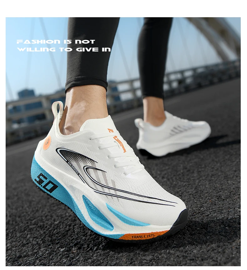 New Style Fashionable Sports Running Shoes, Comfortable and Breathable Sports Shoes for Men and Women, Outdoor Walking Shoes 10