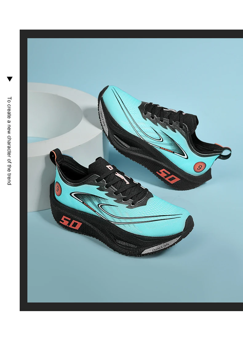 New Style Fashionable Sports Running Shoes, Comfortable and Breathable Sports Shoes for Men and Women, Outdoor Walking Shoes 10