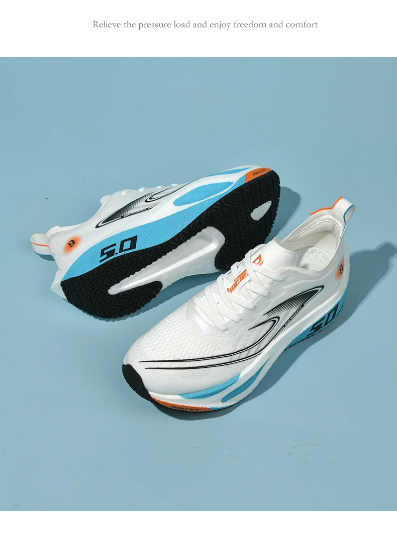 New Style Fashionable Sports Running Shoes, Comfortable and Breathable Sports Shoes for Men and Women, Outdoor Walking Shoes 10