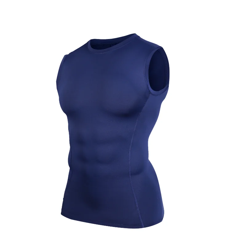 Men's Workout Vest Slim Fit Sleeveless Quick Dry Breathable Moisture Wicking Running Gym Training Fitness Tank Top