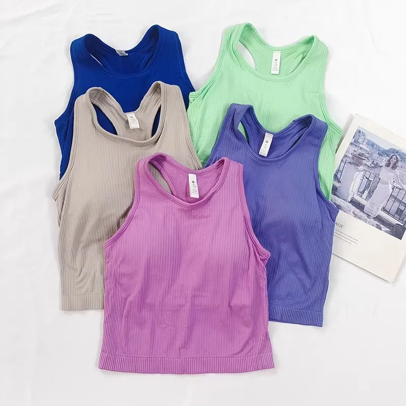 Breathable Sweat-Wicking Sports Sleeveless Tank Top, Ideal for Running, Fitness Training & Yoga